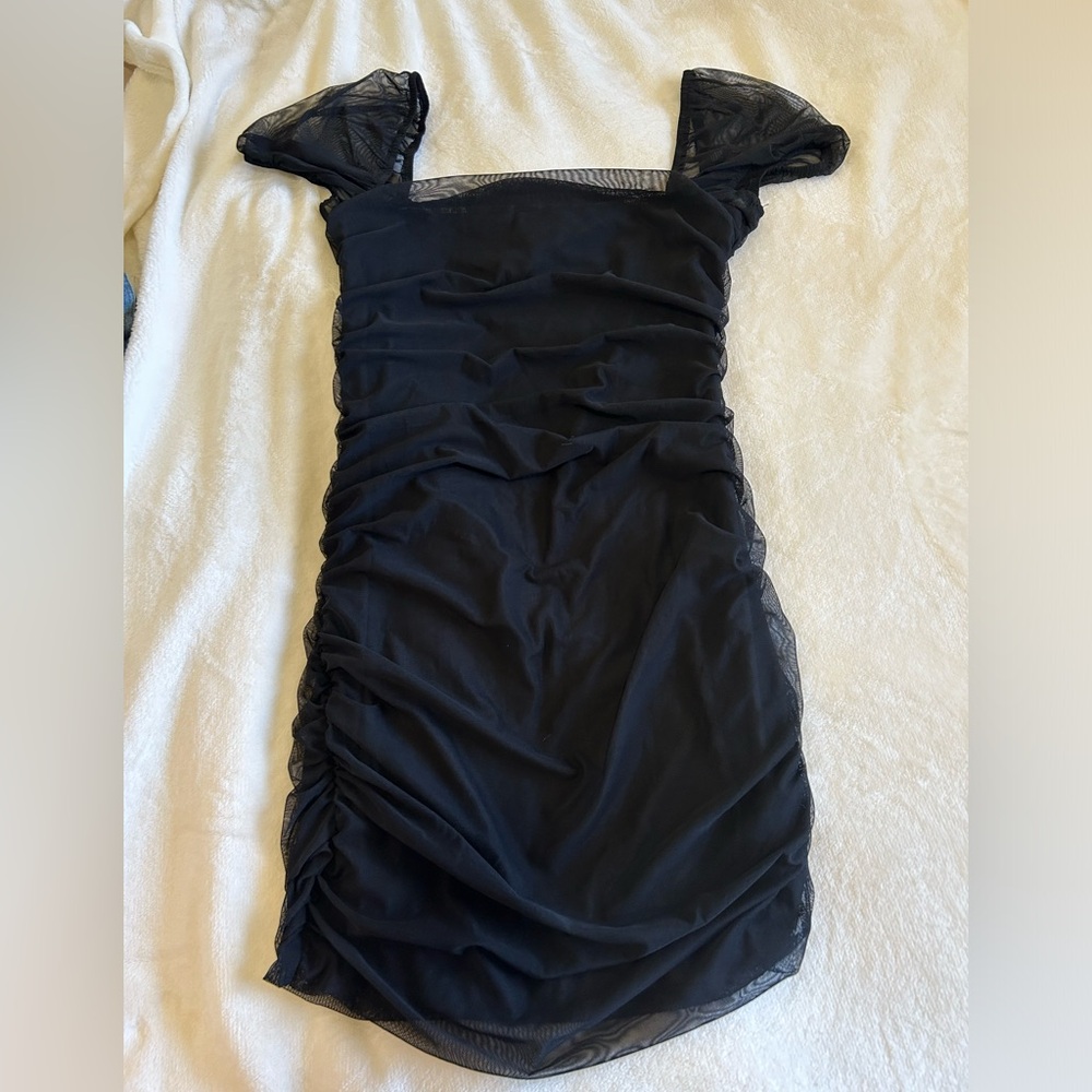 Princess Polly black bandage dress